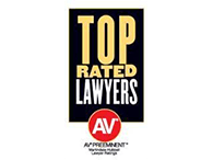 Top Rated Lawyers AV Badge