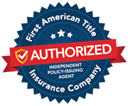 First American Title Insurance Company | Independent Policy-Issuing Agent | Authorized | 3 Star